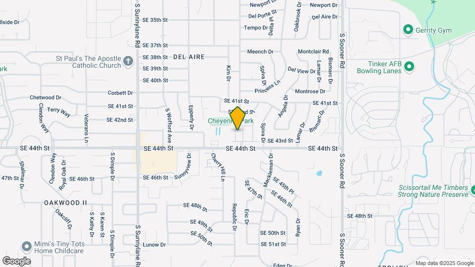 4316 Huntly Dr Map and Location Details