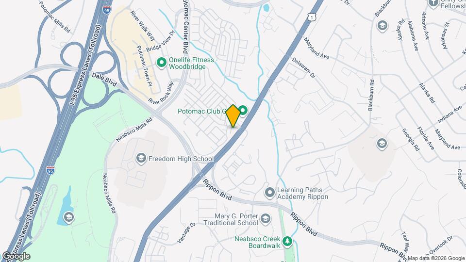 2153 Potomac Club Pkwy Map and Location Details