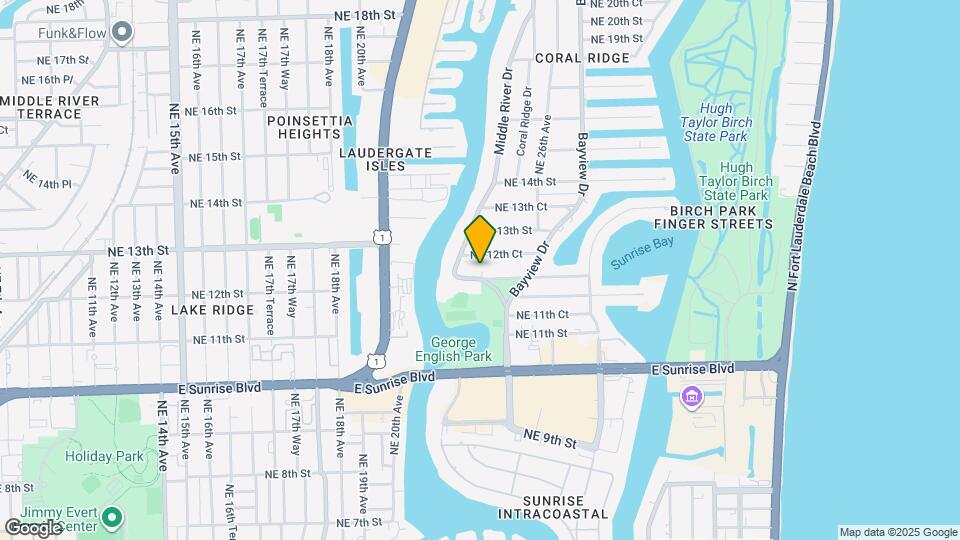 2317 NE 12th St Map and Location Details