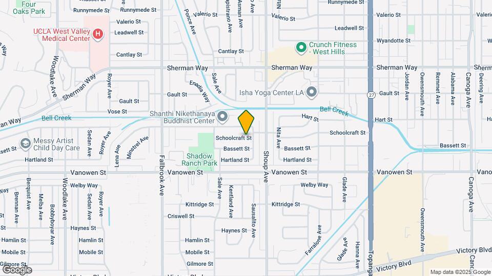 22443 Schoolcraft St Map and Location Details