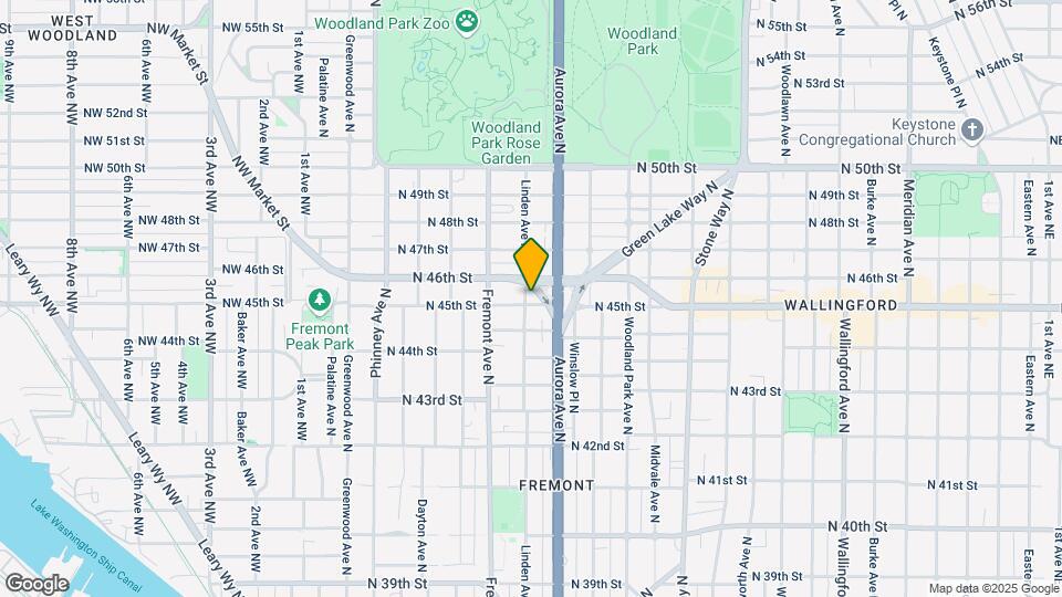 4504 Linden Ave N Map and Location Details