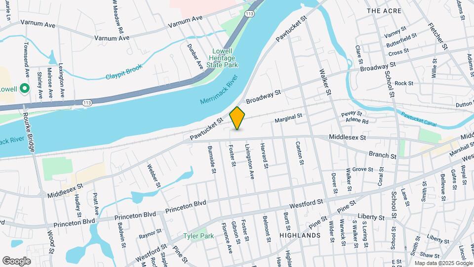 1311 Middlesex St Map and Location Details