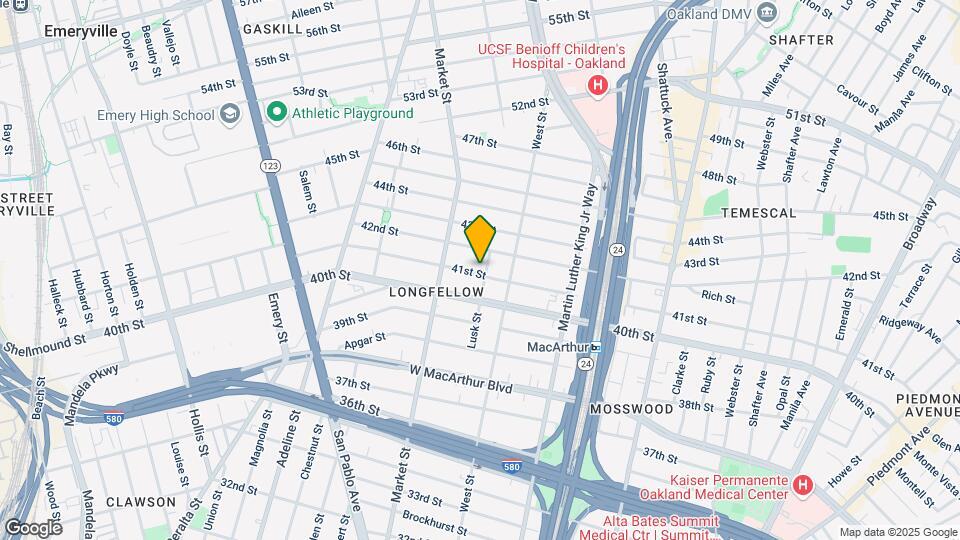 866 41st St, Unit 3 Mapa y Detalles de la Ubicación