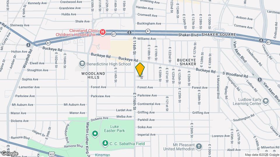 2936 E 117th St Map and Location Details