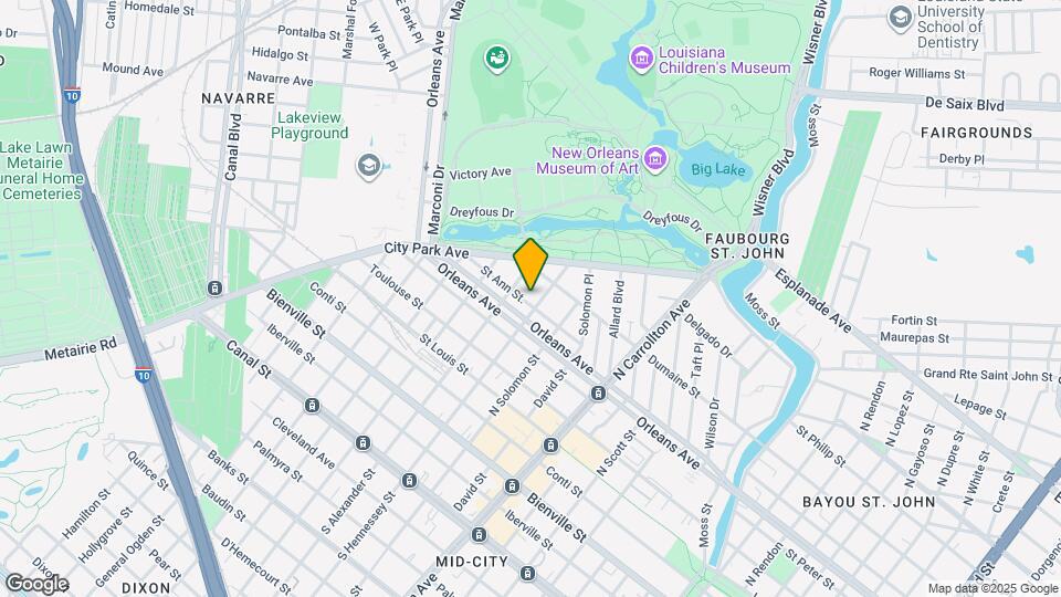 4313 St Ann St Map and Location Details