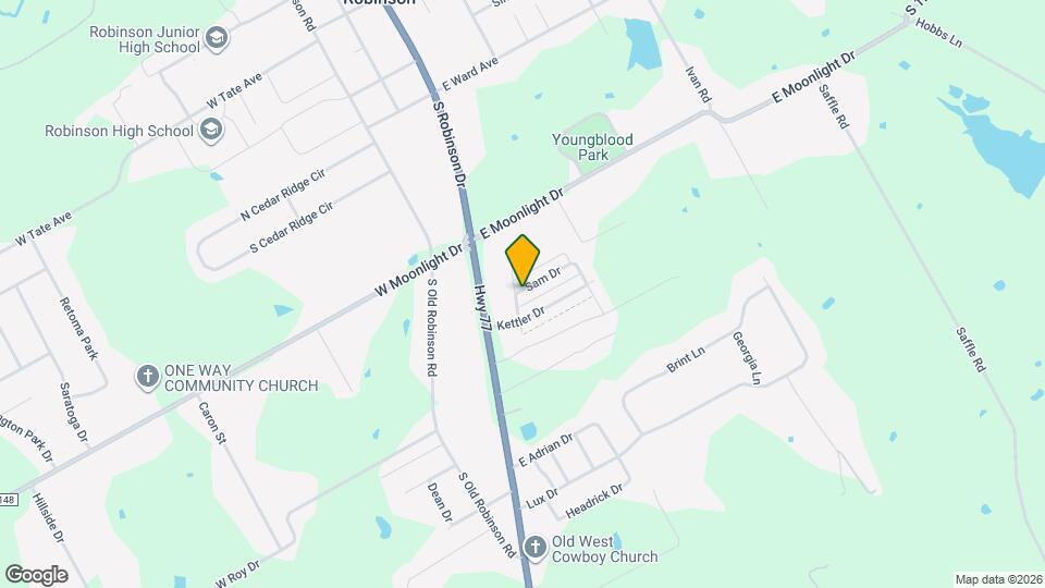 203 Sam Dr Map and Location Details