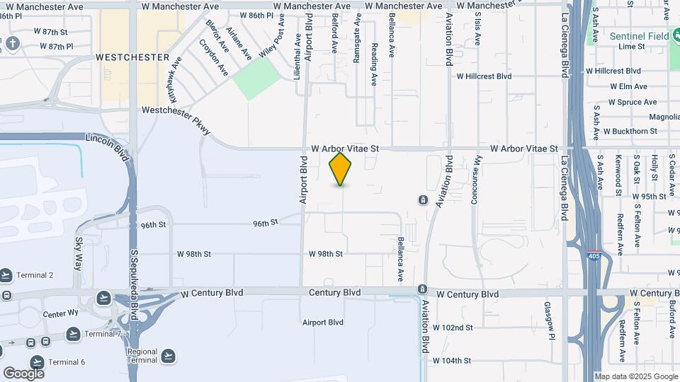 9418 Belford Ave Map and Location Details