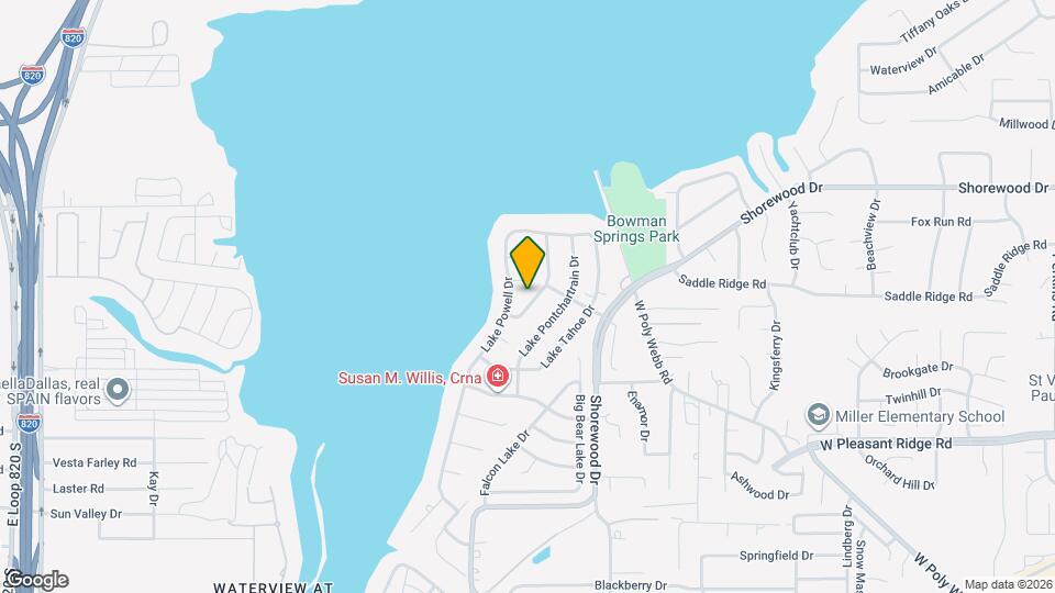 3604 Lake Champlain Dr Map and Location Details