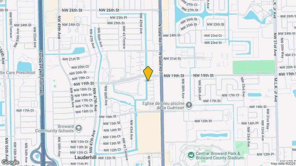 4042 NW 19th St Map and Location Details