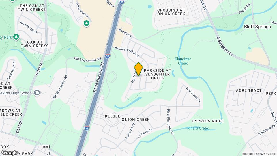 10312 Yellowstone Dr Map and Location Details