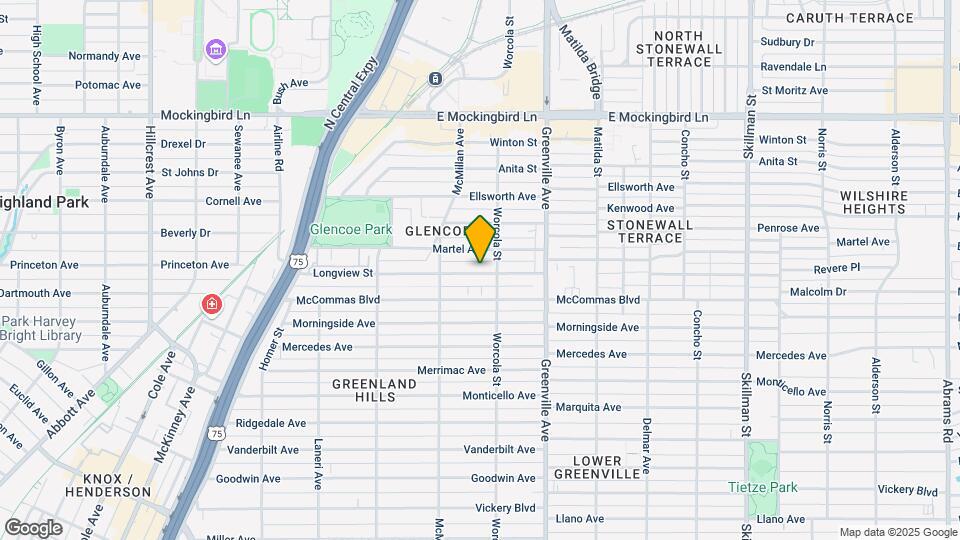 5539 Longview St Map and Location Details