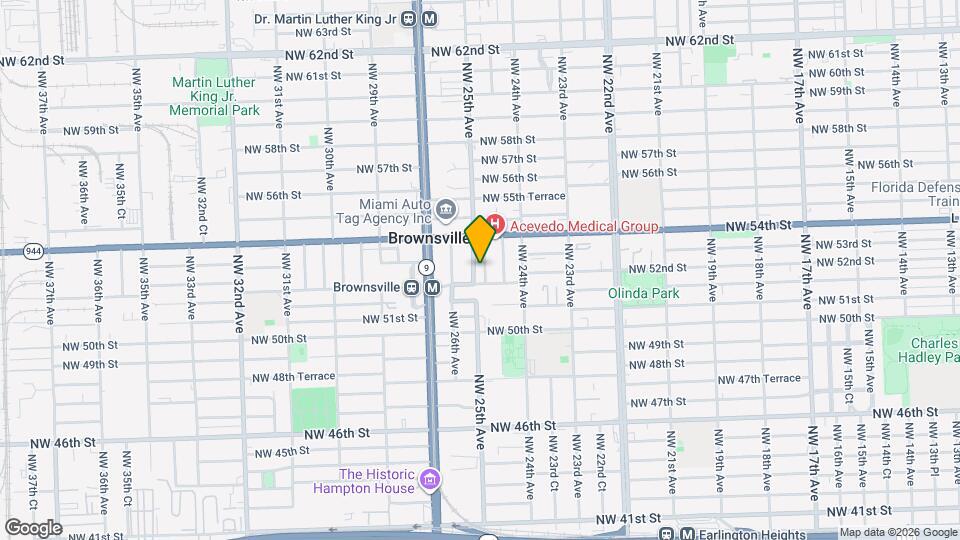 5220 NW 24th Pl Map and Location Details