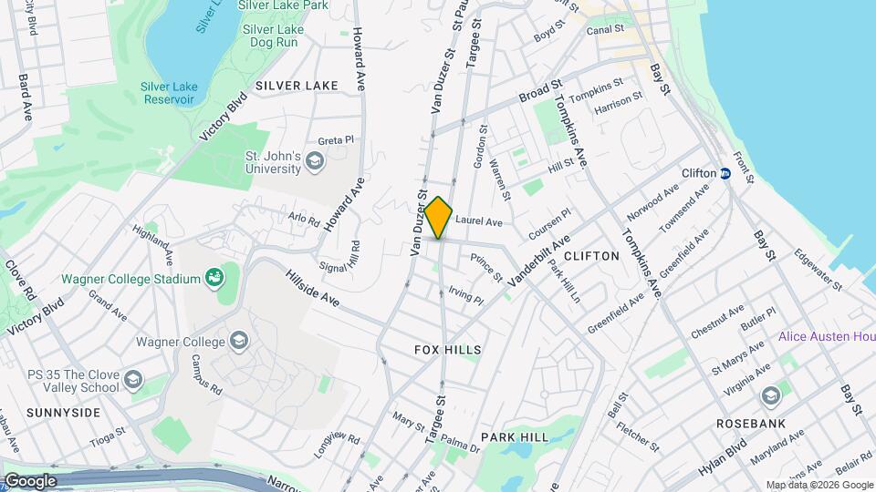 348 Targee St Mapa y Detalles de la Ubicación