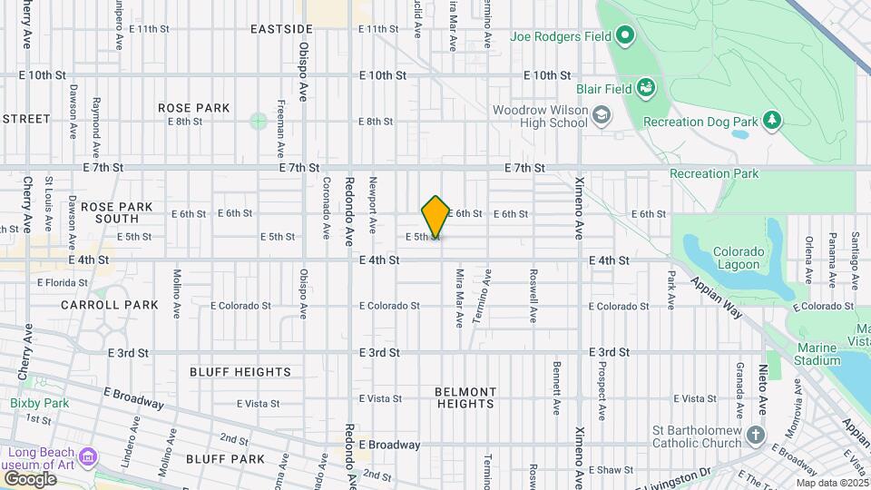 3728 E 5th St Mapa y Detalles de la Ubicación