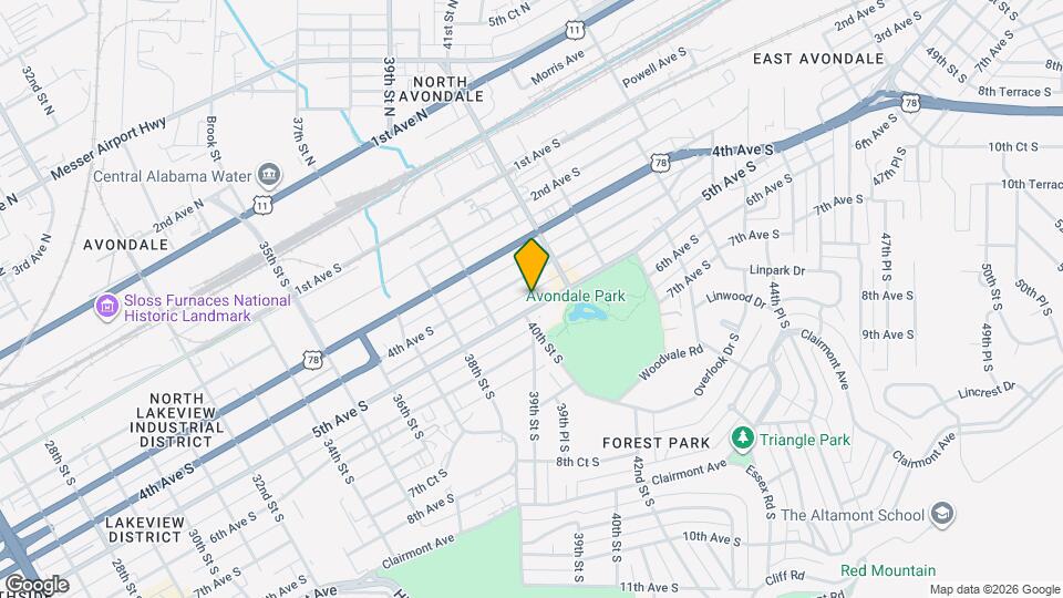 4014 5th Ave S Map and Location Details