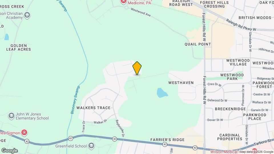 3002 Winding Ridge Dr W Map and Location Details