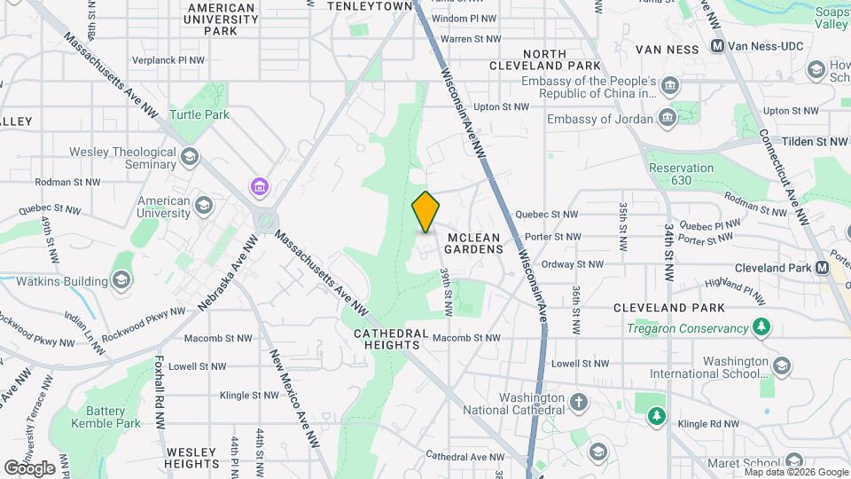 3630 39th St NW, Unit 530 Map and Location Details