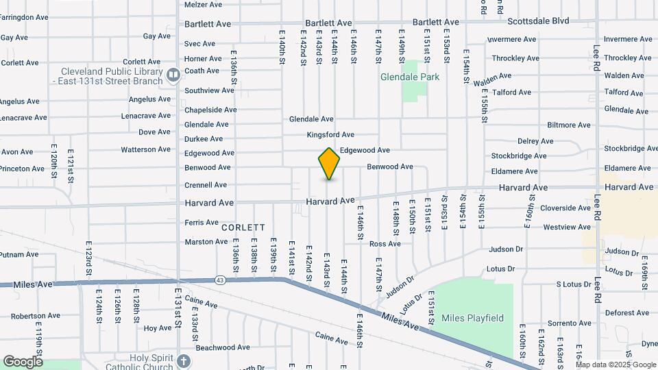 4019 E 143rd St Map and Location Details