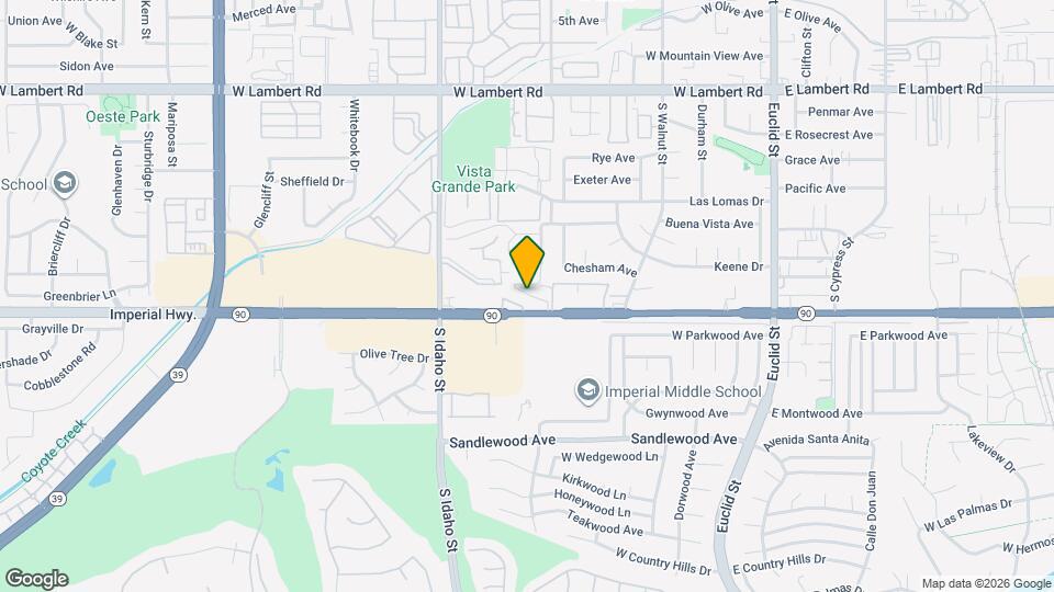 989 W Imperial Hwy Map and Location Details