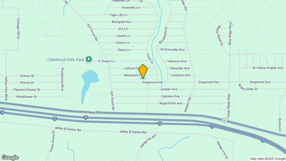 443 Dogwood Ave Map and Location Details