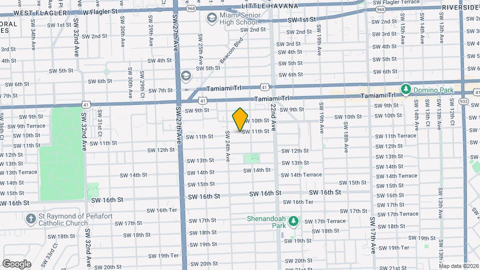 2340 SW 11th St Map and Location Details