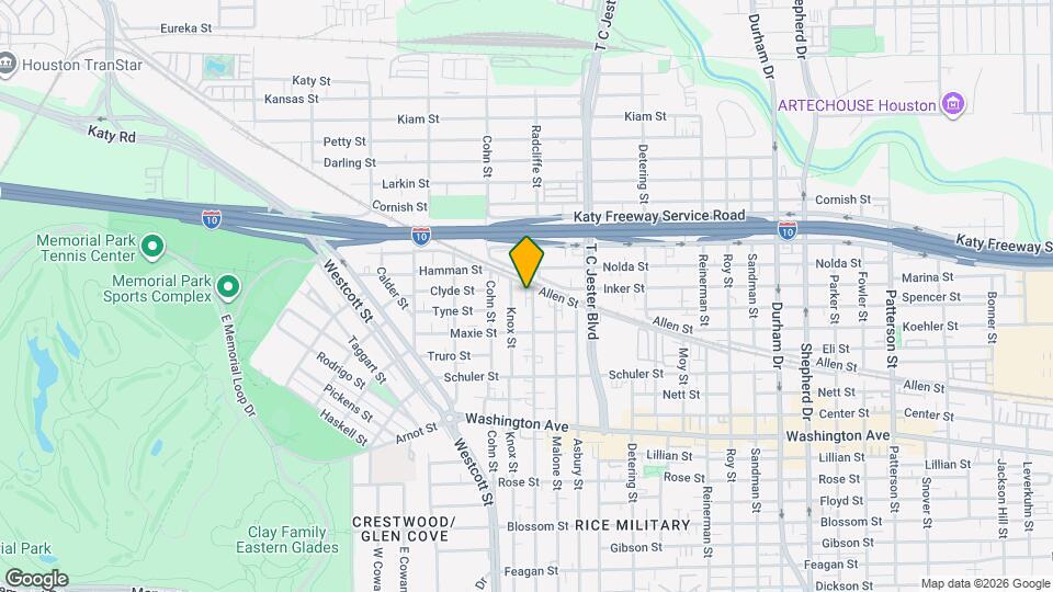 1535 Birdsall St Map and Location Details