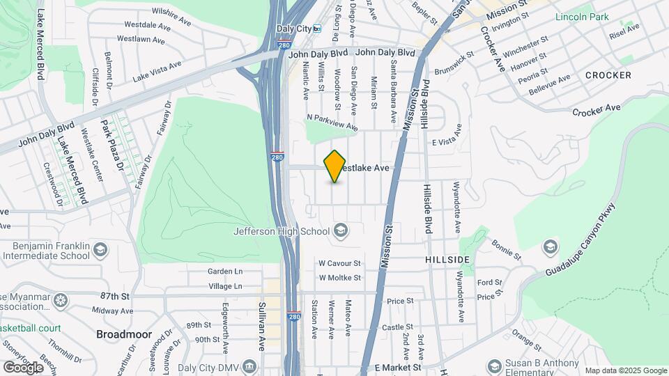 355 Willits St Map and Location Details