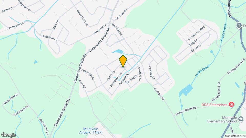 2303 Sir Edward Ln Mapa y Detalles de la Ubicación
