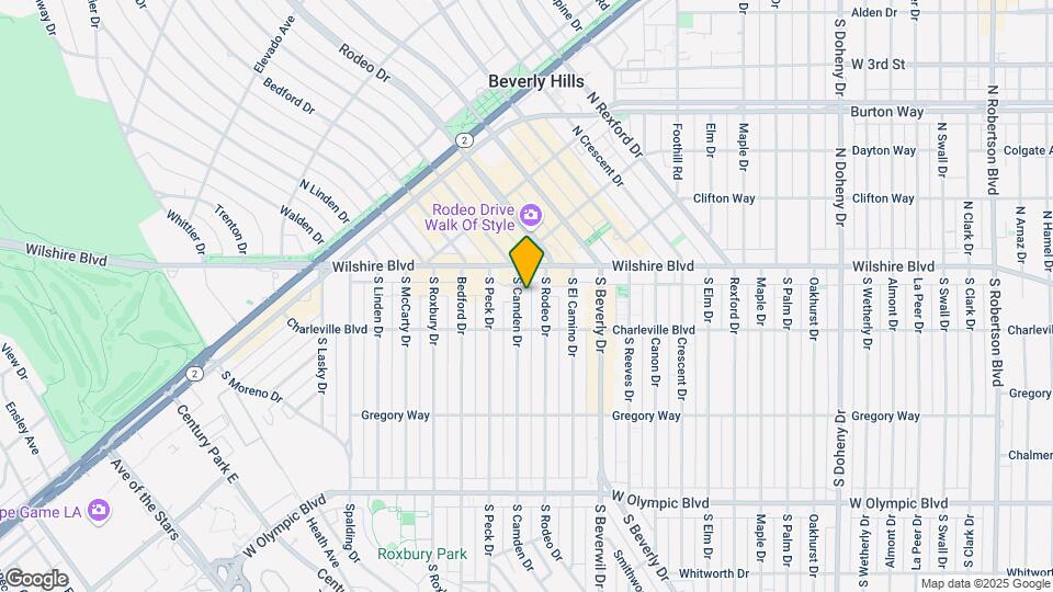 128 S Camden Dr Map and Location Details