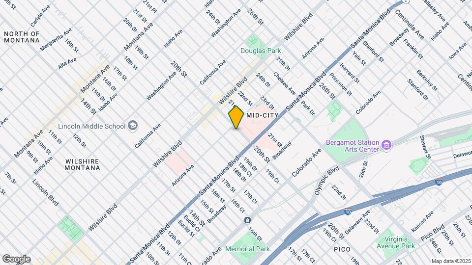 1314 20th St Map and Location Details