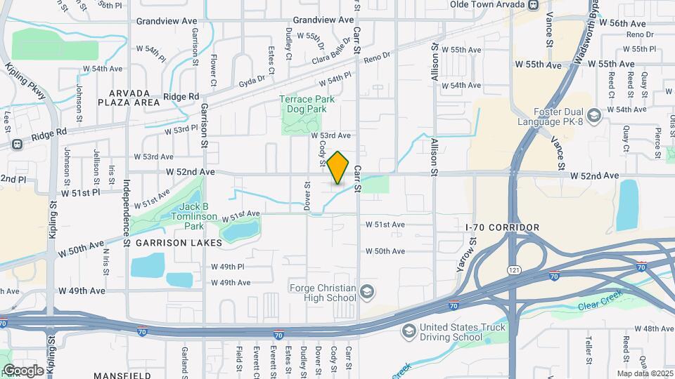 8530 W 52nd Ave Map and Location Details