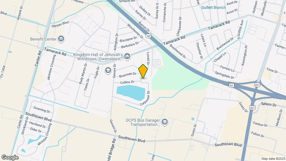 3941 Carpenter Dr Map and Location Details