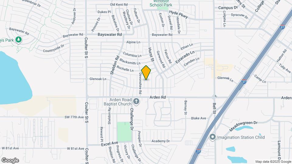 6910 Manor Cir Map and Location Details