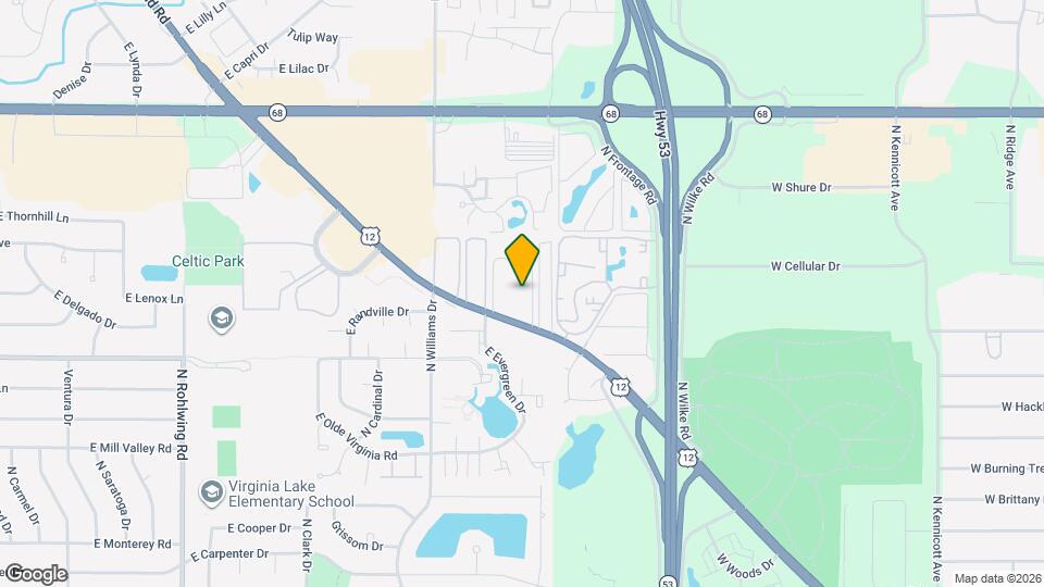 1332 E Ports O Call Dr, Unit EP Map and Location Details