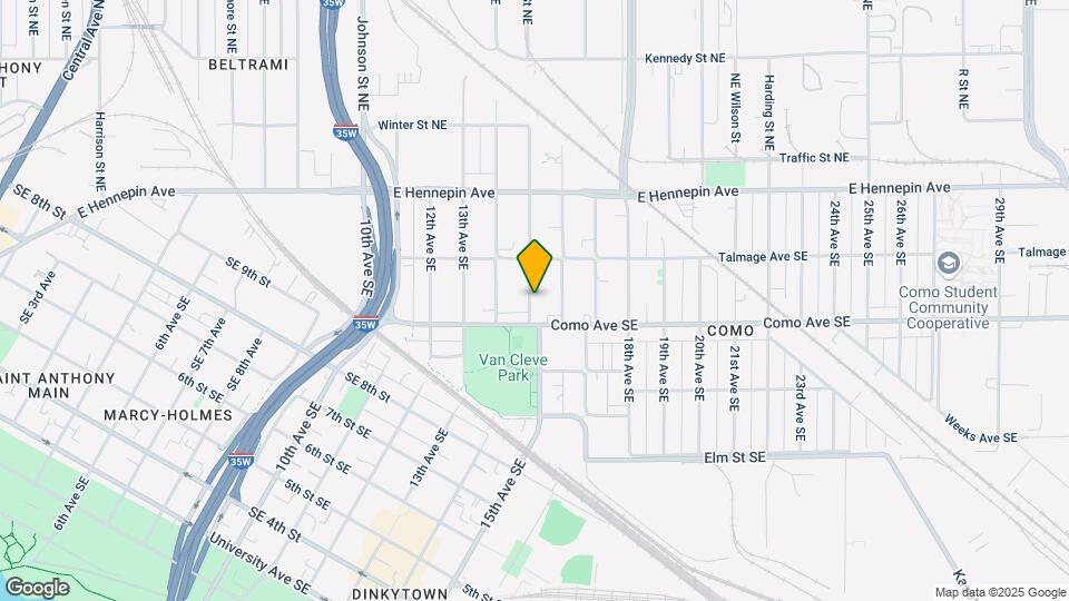 1022 15th Ave SE Mapa y Detalles de la Ubicación