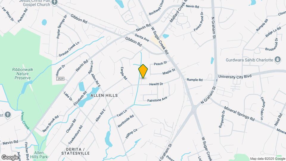 2416 Faircreek Ct Map and Location Details