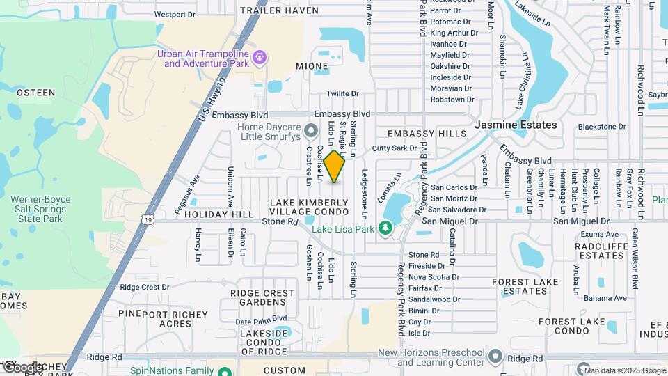 9104 Lido Ln Map and Location Details