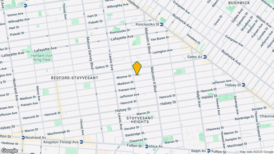 618 Monroe St Map and Location Details