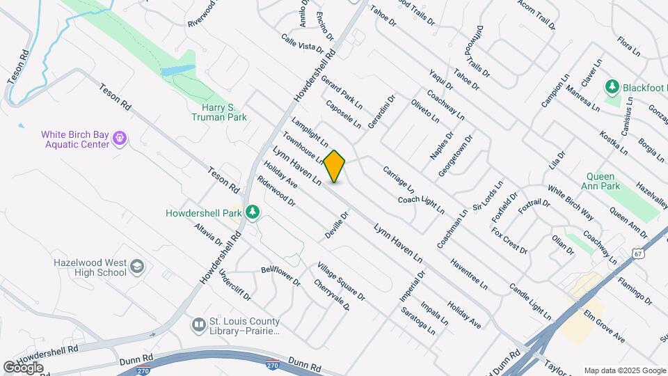 815 Lynn Haven Ln Map and Location Details