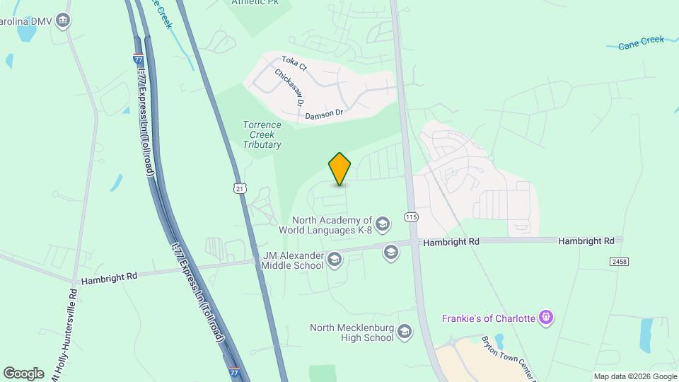 11910 Silverheel Ln Map and Location Details