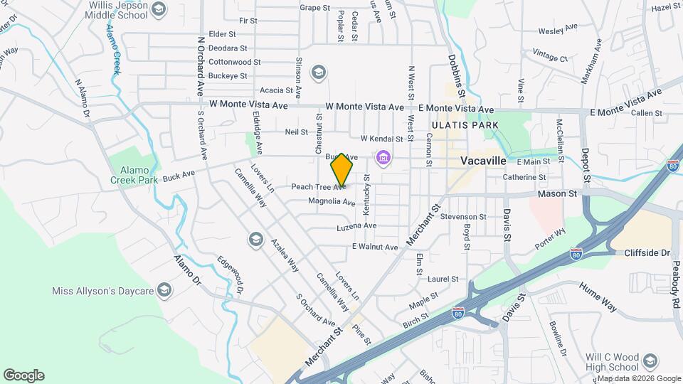 237 Peach Tree Ave Map and Location Details