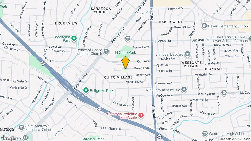 13005 Paseo Presada Map and Location Details