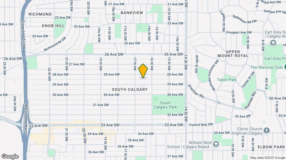 1724 29th Ave SW Map and Location Details