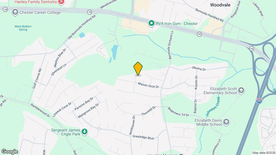 13507 Enon Oaks Pl Map and Location Details