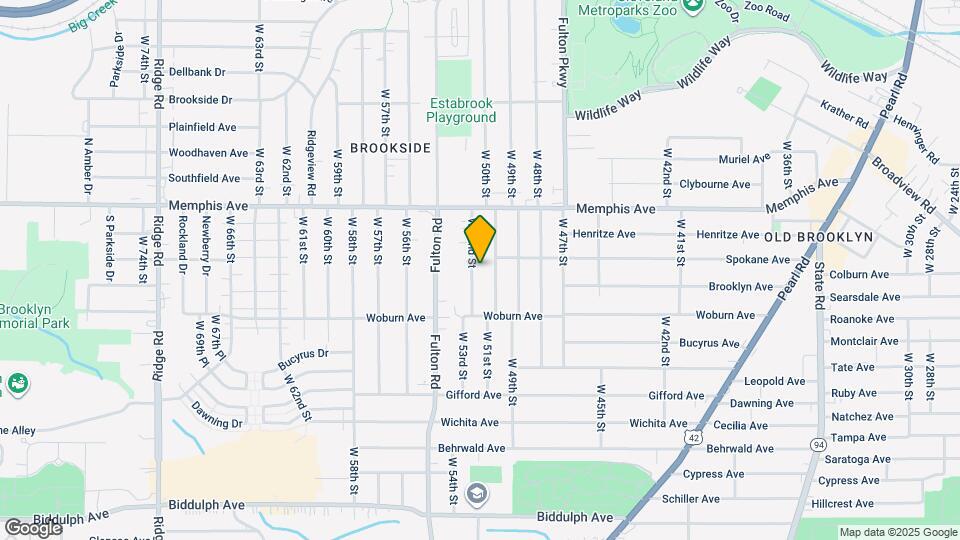 4357 W 52nd St Map and Location Details
