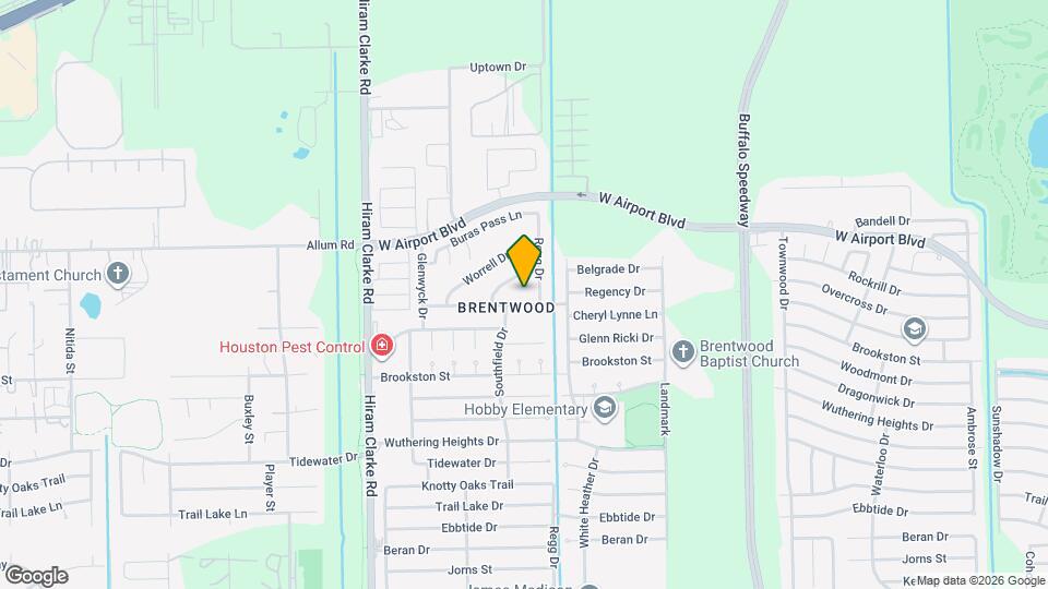 4122 Regency Dr Map and Location Details