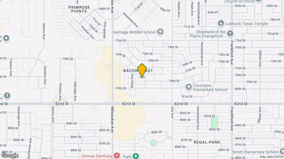6304 78th St Map and Location Details