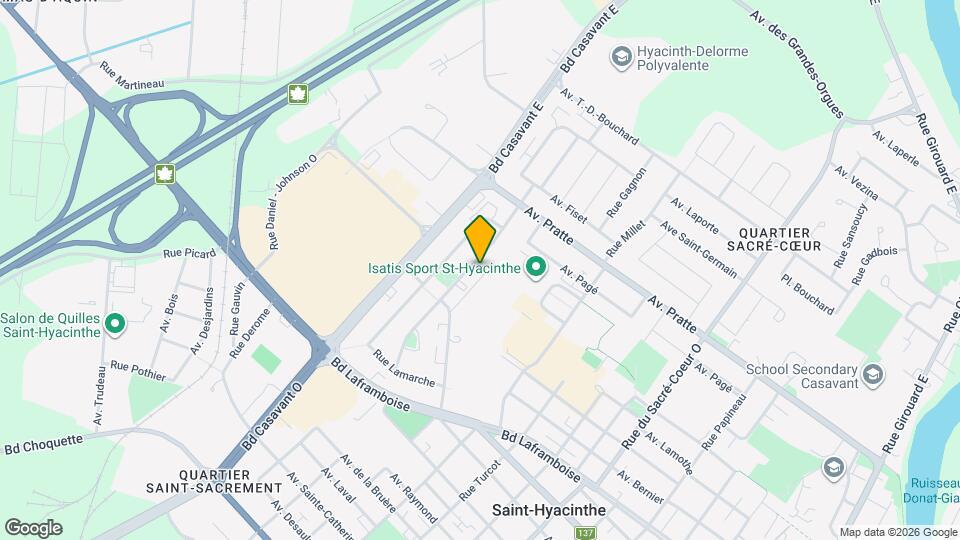 825 Rouleau Rue Map and Location Details