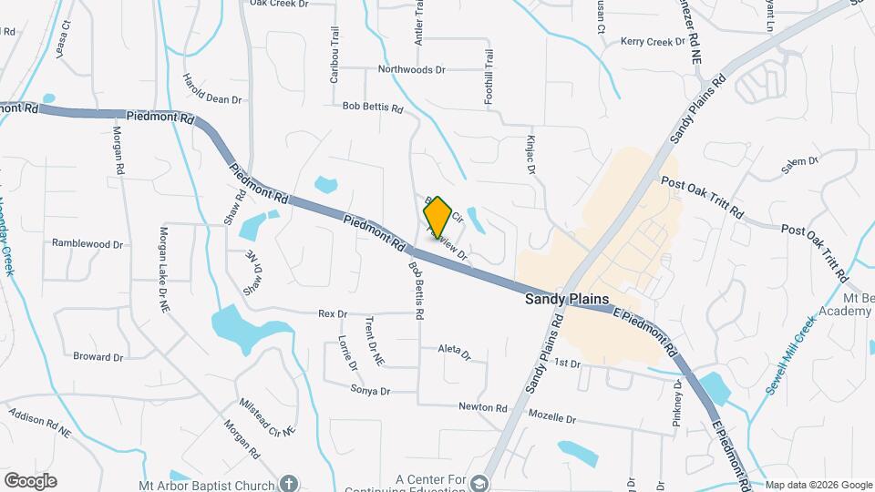 1662 Fairview Dr Map and Location Details