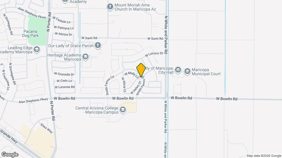 40254 W Molly Ln Map and Location Details